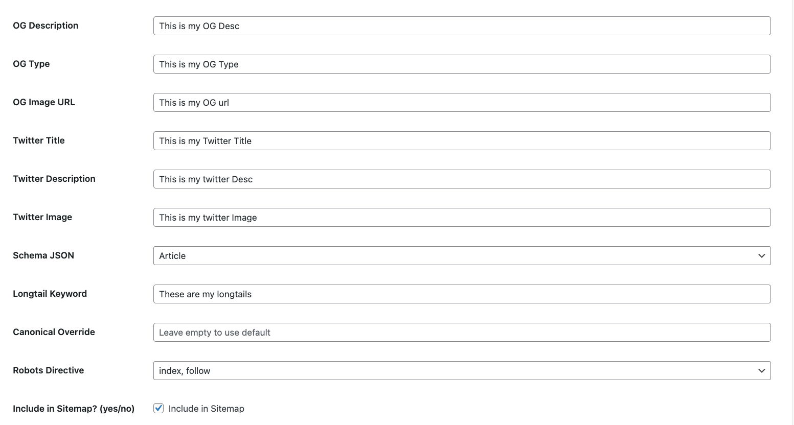 Editing OG & Twitter Tags Screenshot